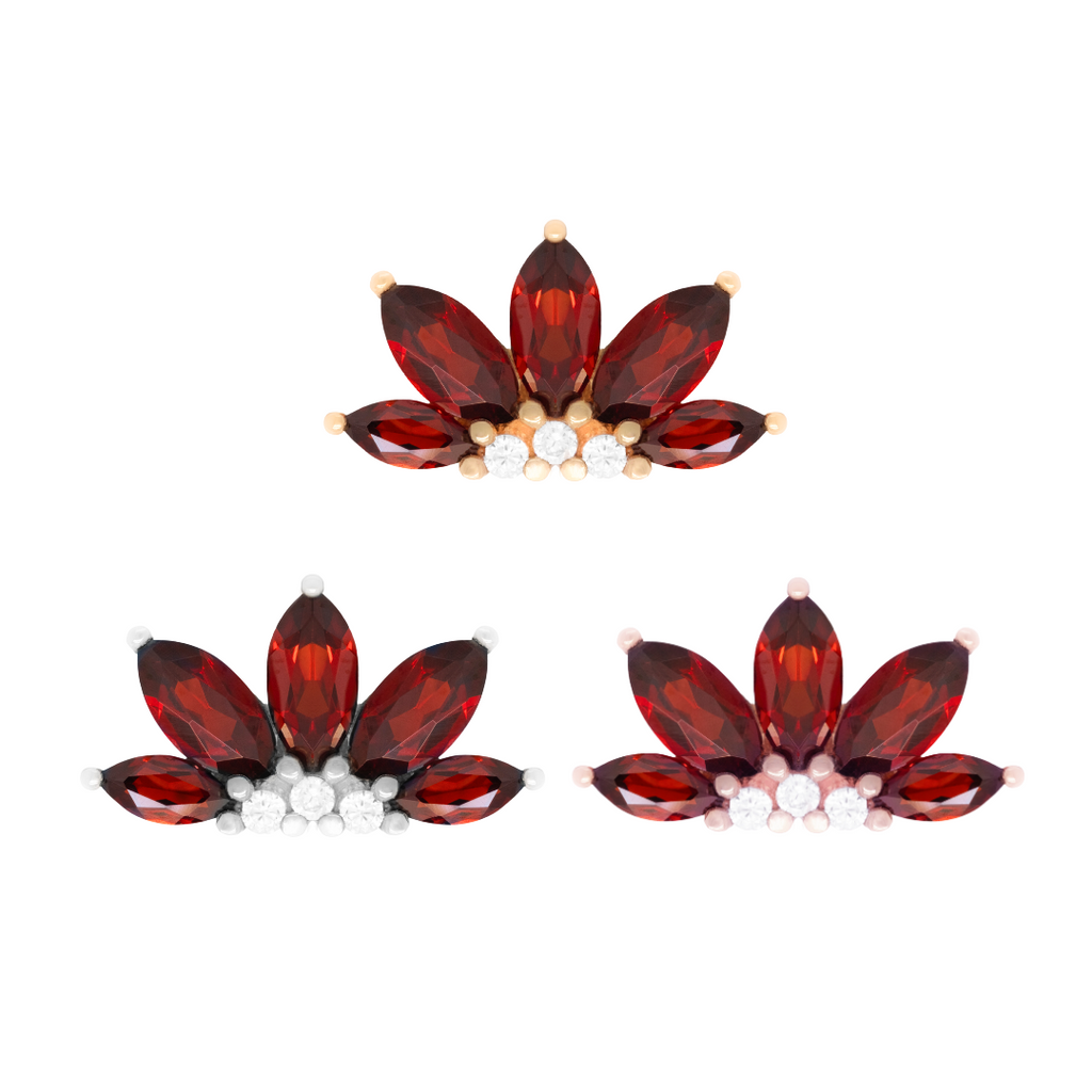 Valentina - Garnet - Threadless End