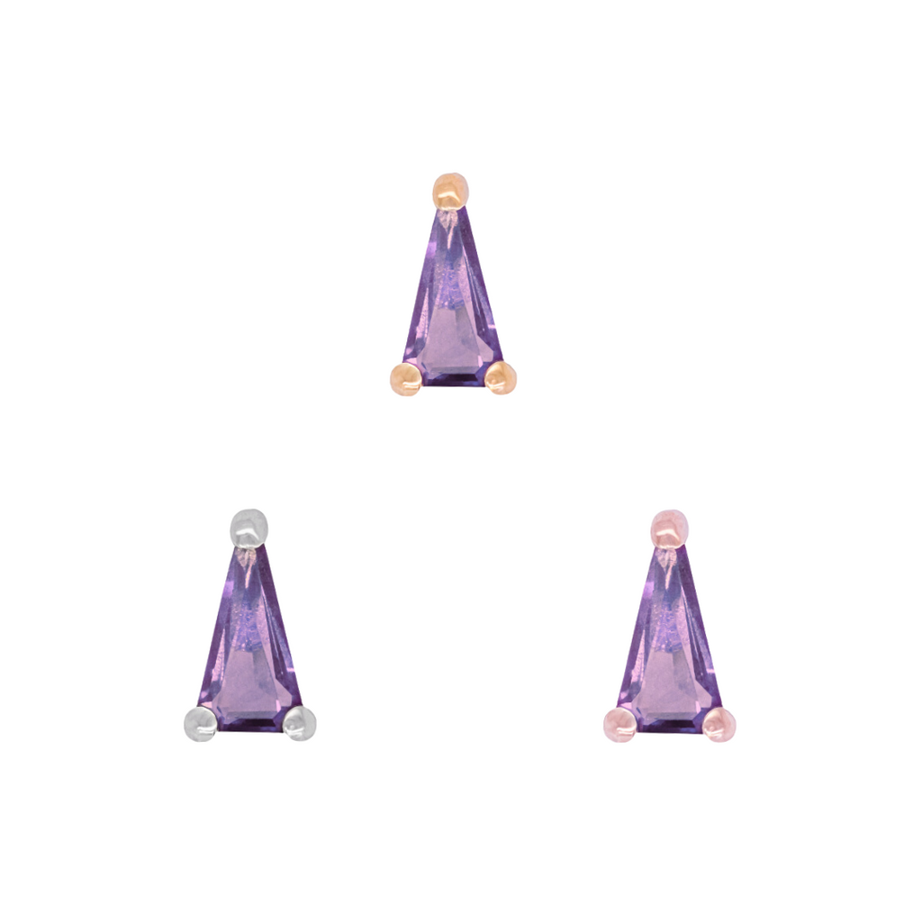 Seek - Amethyst - Threadless End