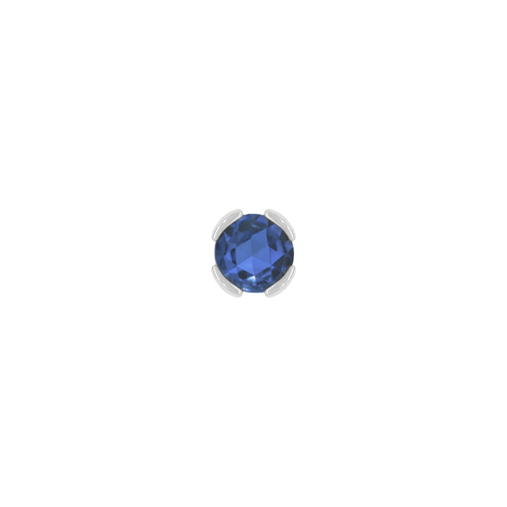 Peekaboo - London Blue Topaz - Threadless End