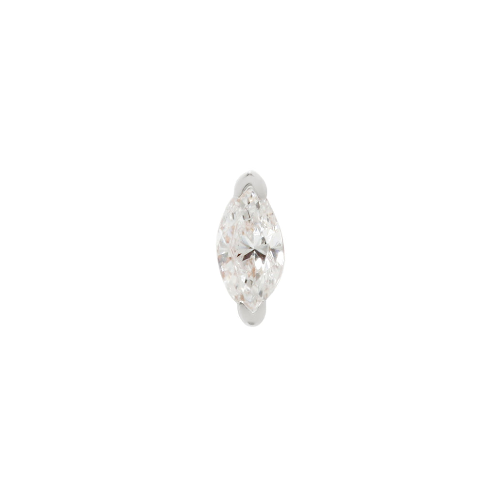Zuri Threadless End with CZ