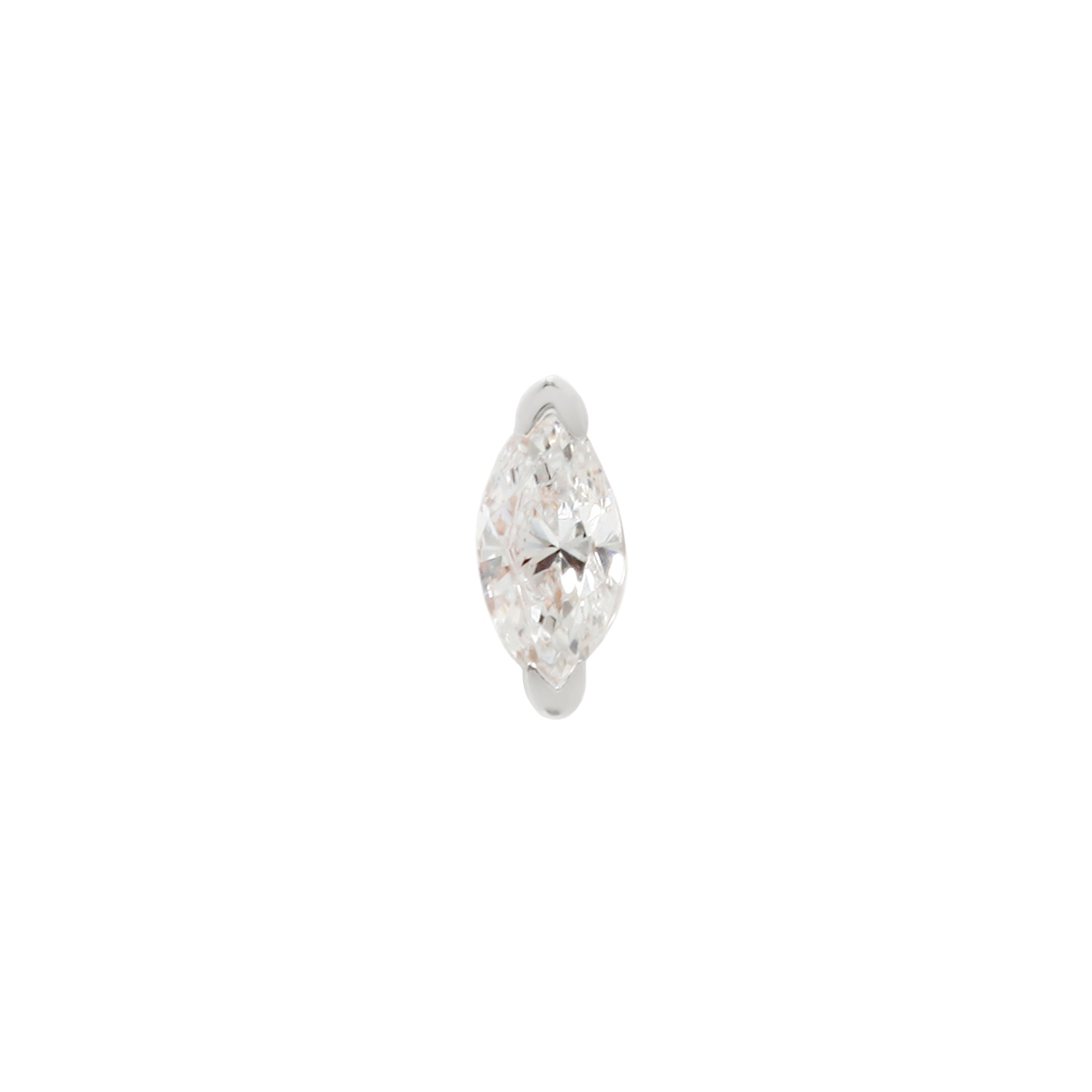 Zuri Threadless End with CZ