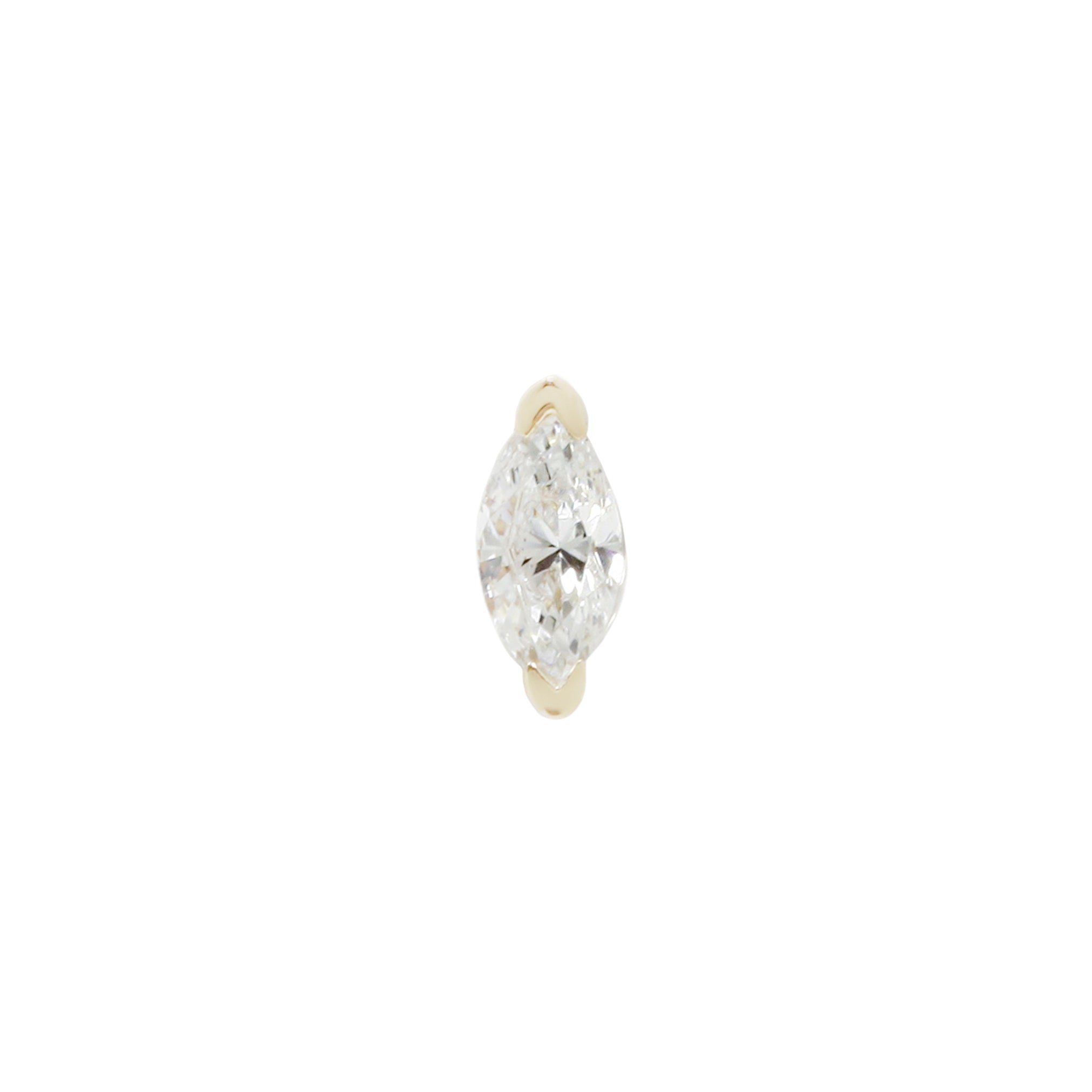 Zuri Threadless End with CZ