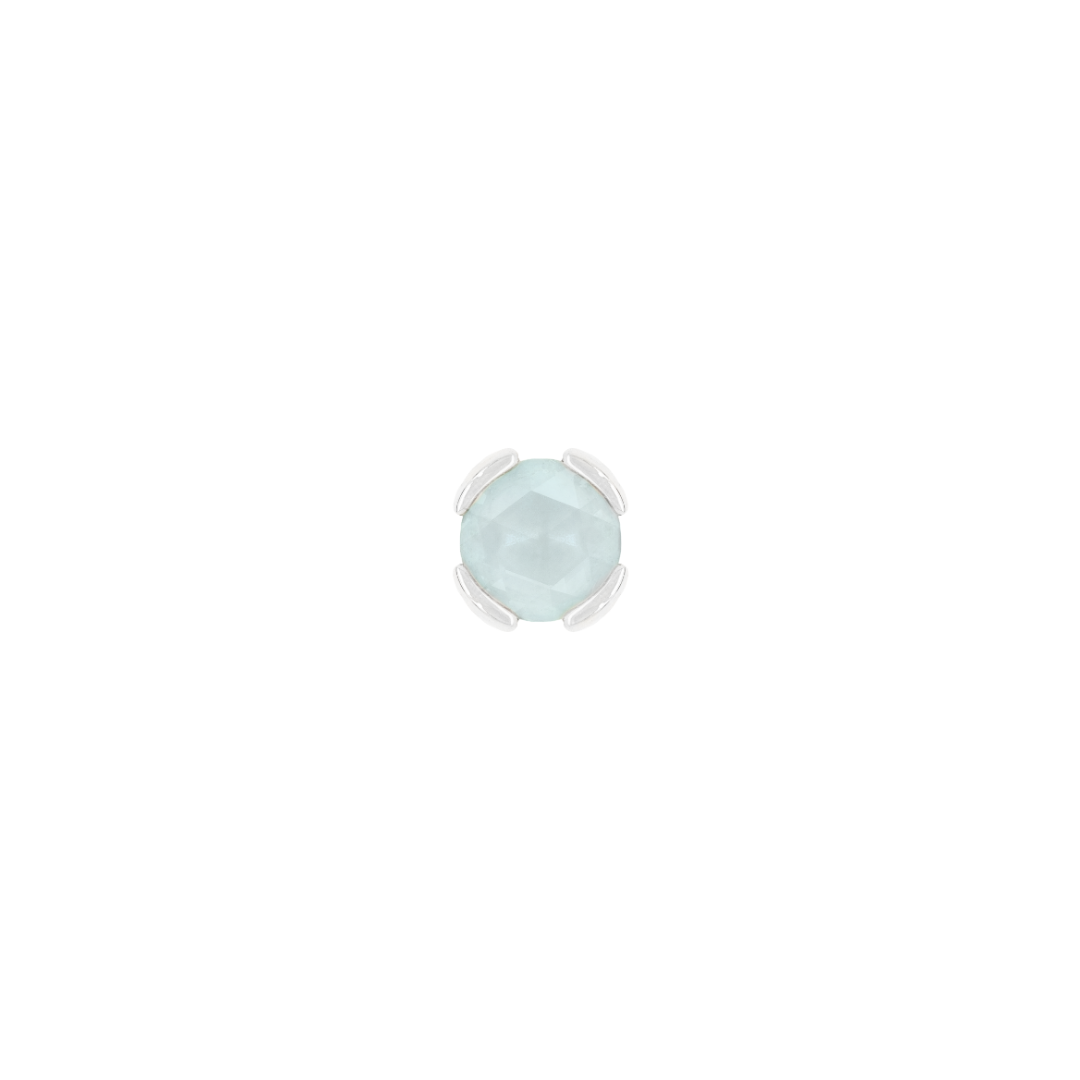 Peekaboo - Sandblasted Aquamarine - Threadless End