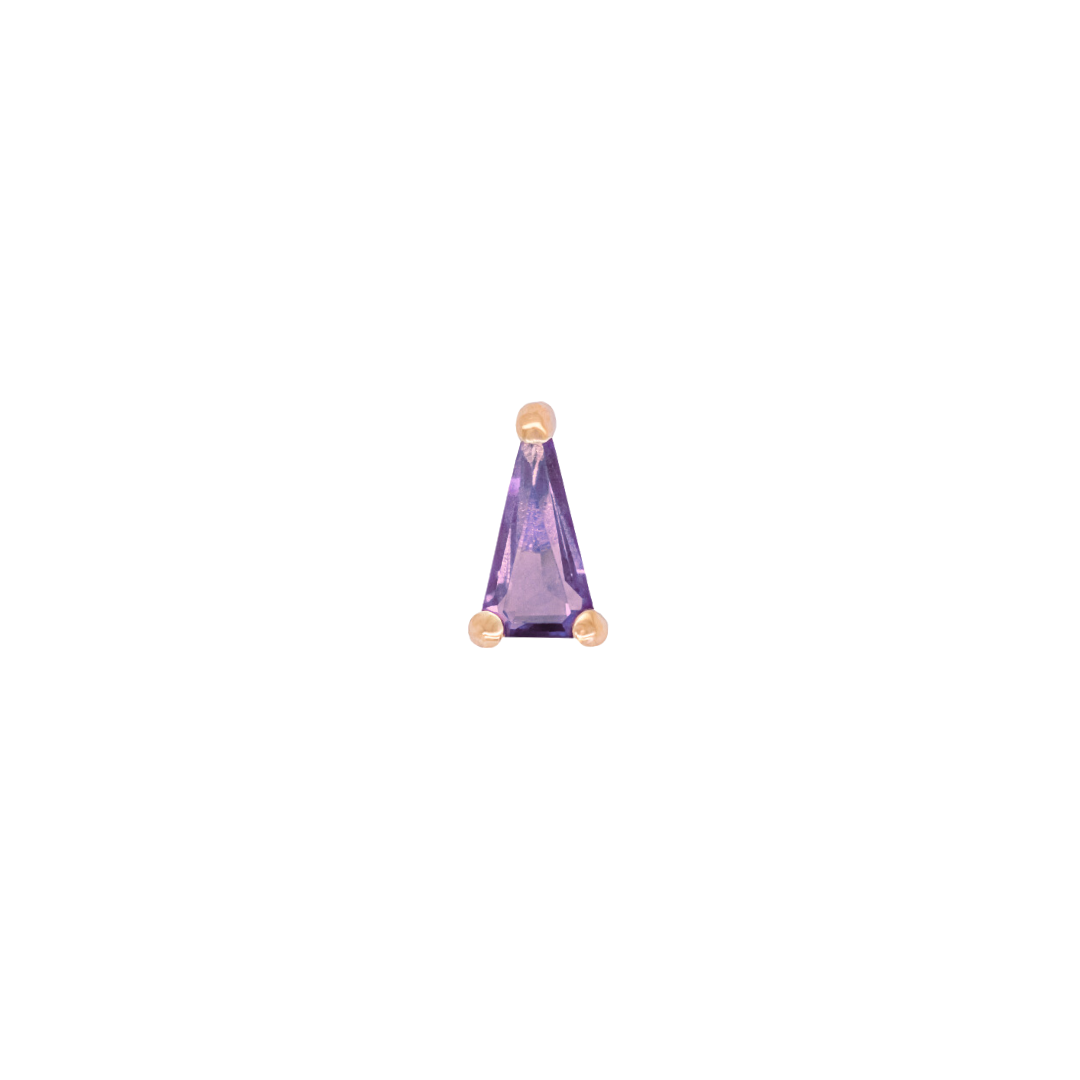 Seek - Amethyst - Threadless End