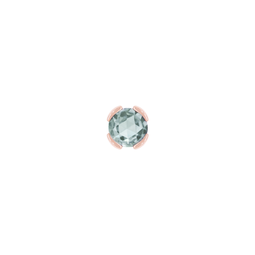 Peekaboo - Aquamarine - Threadless End