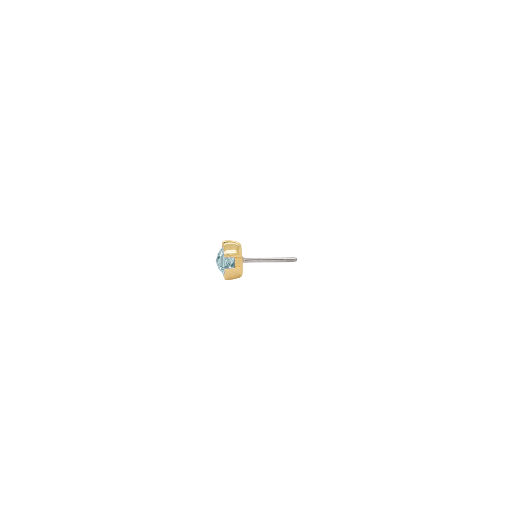 Peekaboo - Aquamarine - Threadless End
