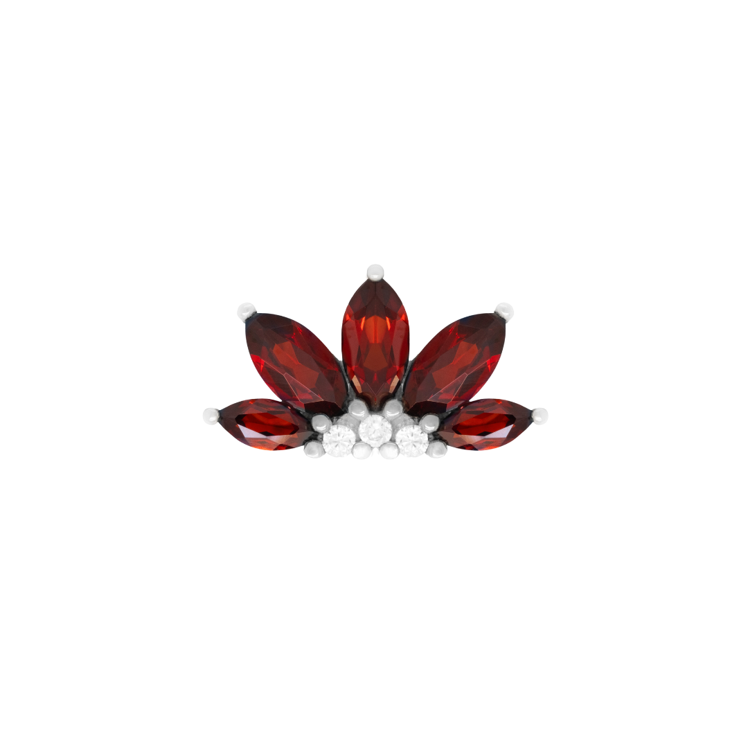 Valentina - Garnet - Threadless End