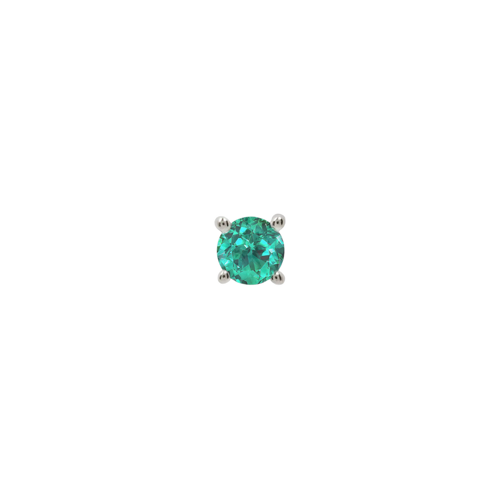 Emerald Prong (Lab Grown) - Threadless End