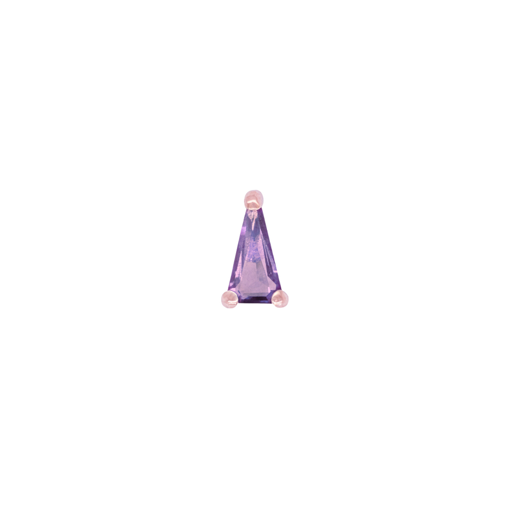 Seek - Amethyst - Threadless End