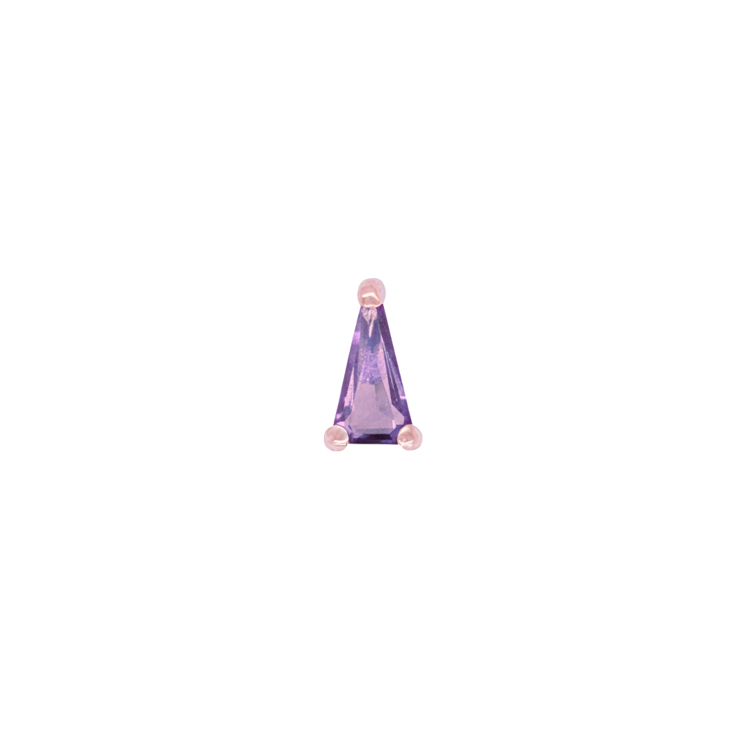 Seek - Amethyst - Threadless End