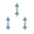 Aeris Flat Back Stud