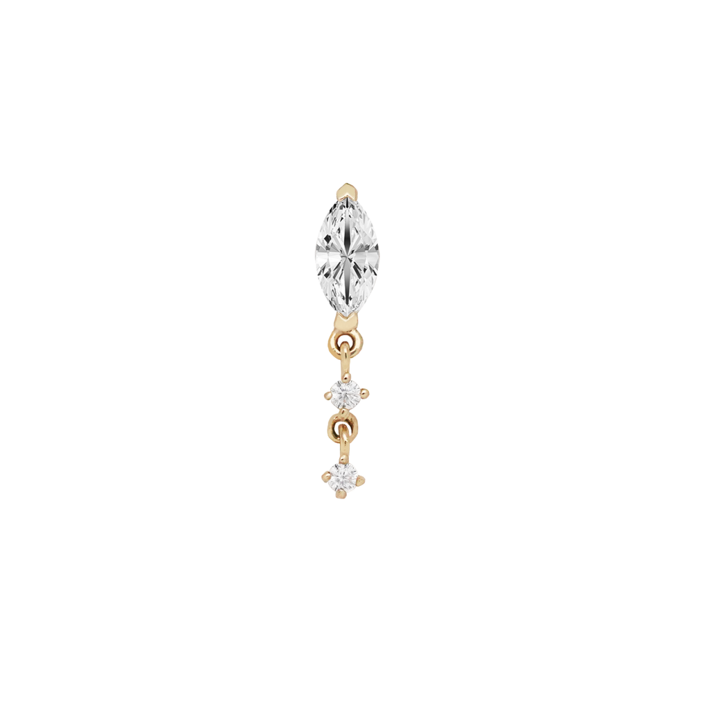 Lilt Moissanite Threadless End