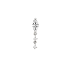 Lilt Moissanite Flat Back Stud