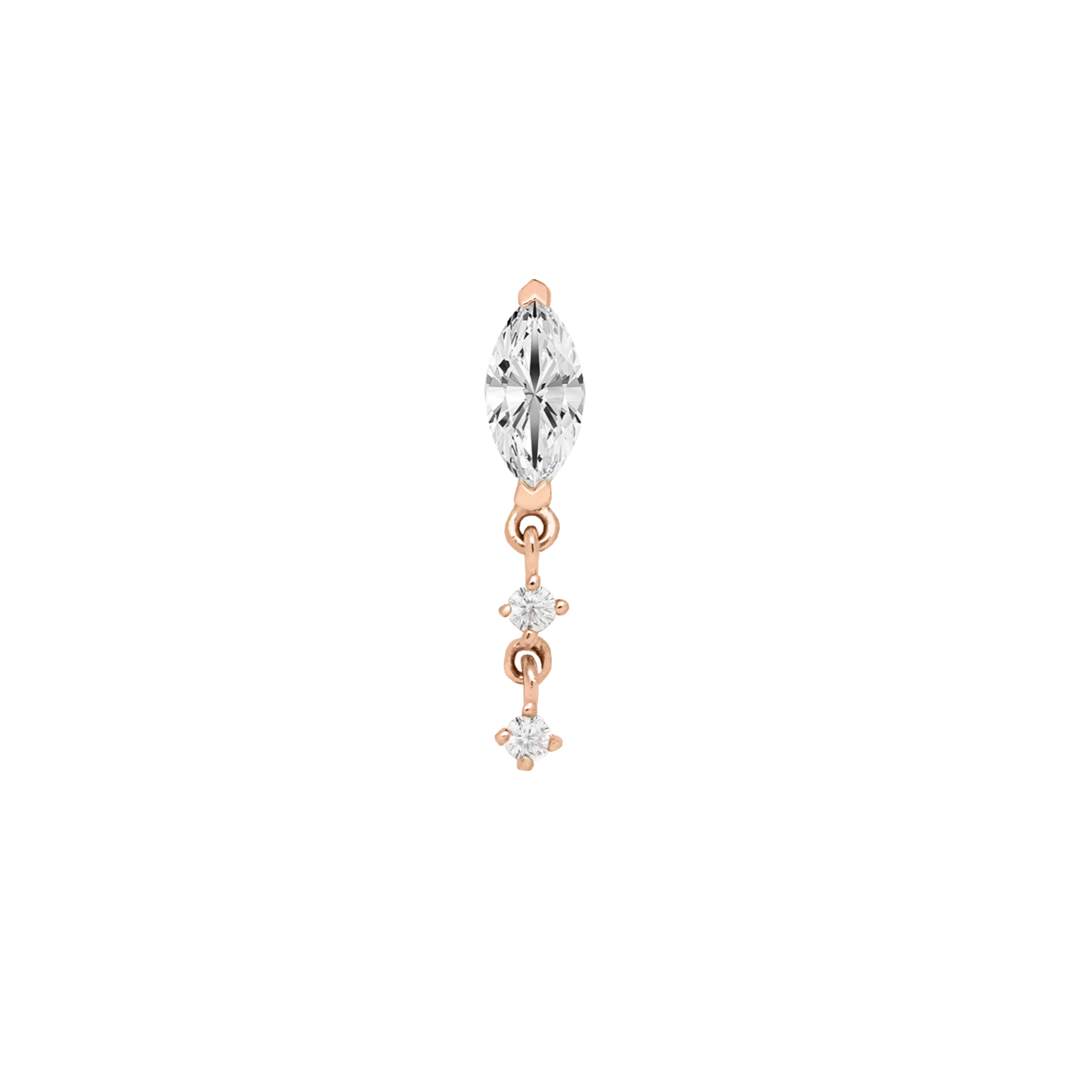 Lilt Moissanite Threadless End