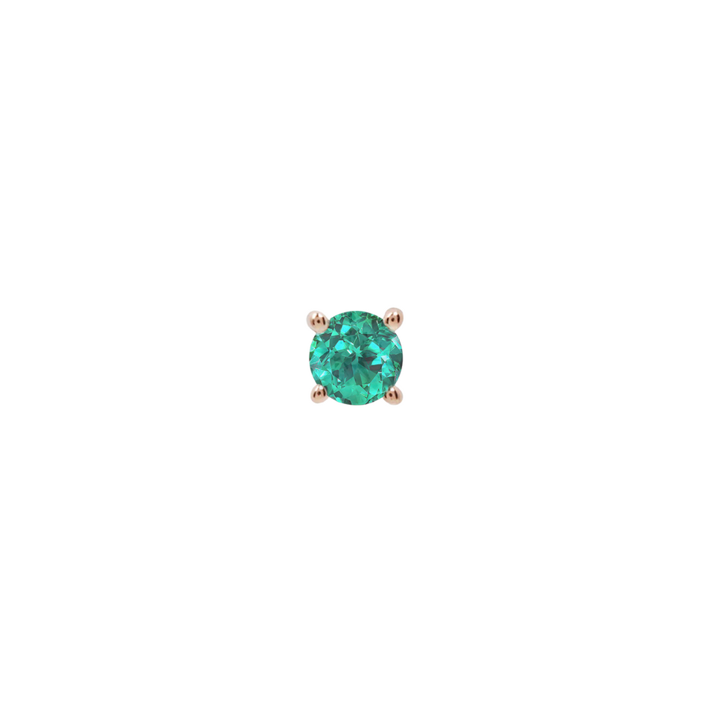 Emerald Prong (Lab Grown) - Threadless End