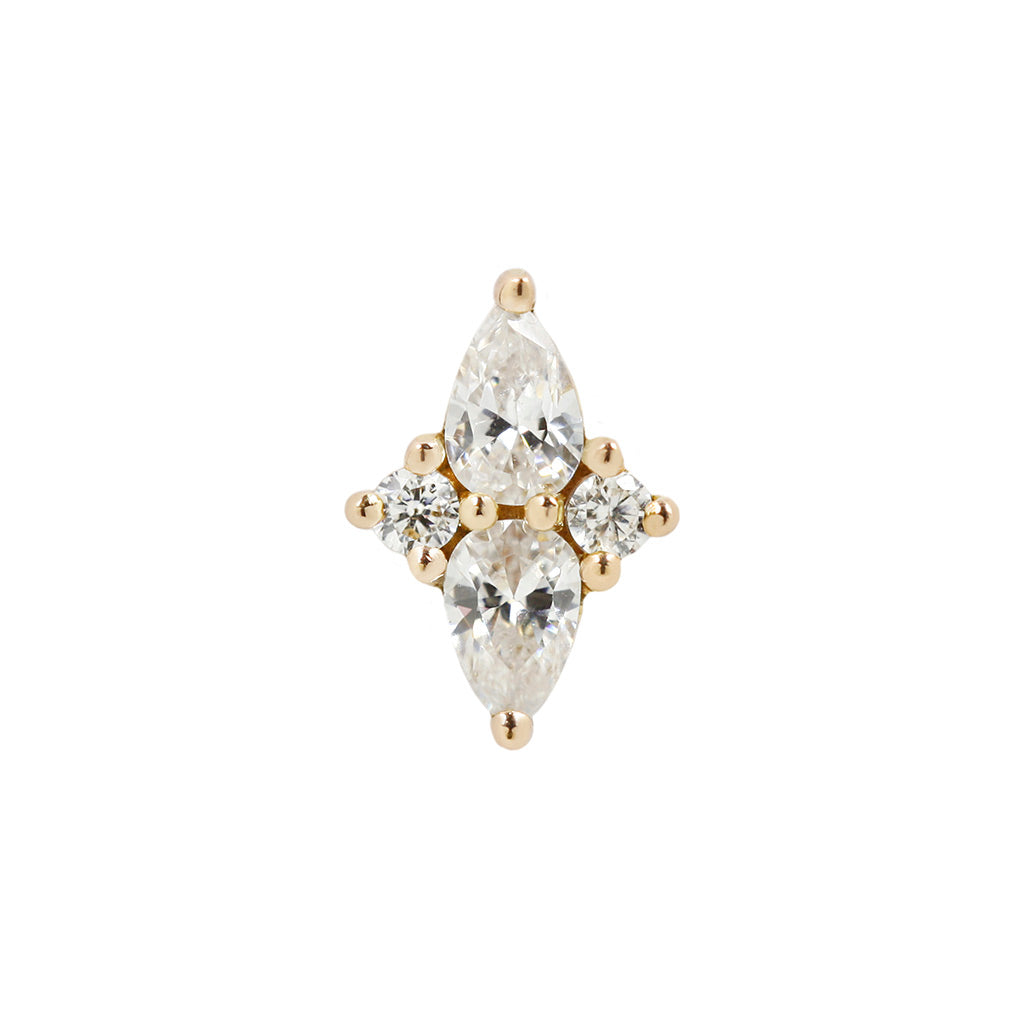 Ethereal Threadless End with CZ
