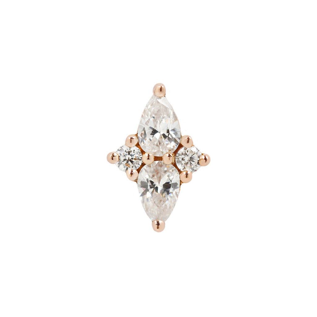 Ethereal Threadless End with CZ