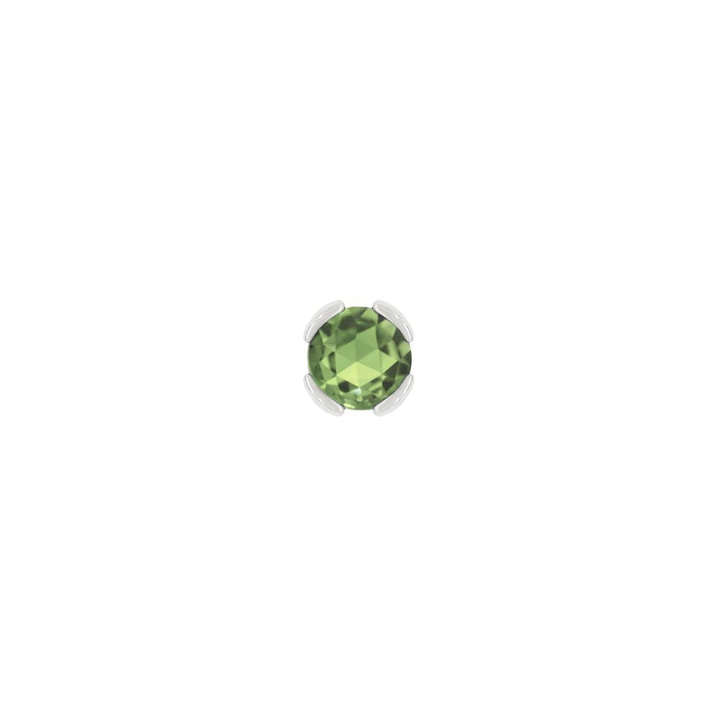 Peekaboo - Peridot - Threadless End