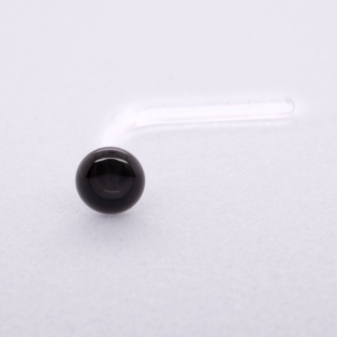 Glass Nostril Retainer - Assorted Colors
