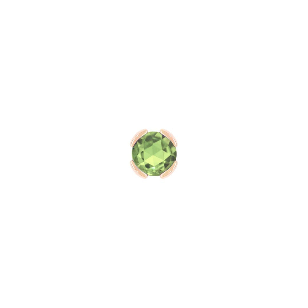 Peekaboo - Peridot - Threadless End