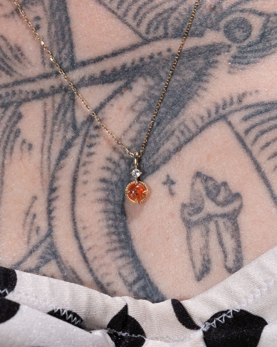 RION x Buddha Jewelry Manifest - Oregon Sunstone - Necklace
