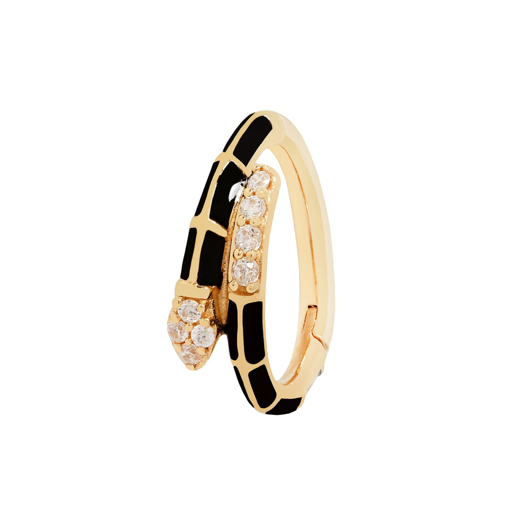 Anti Hero - Enamel + CZ - Clicker