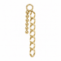 Bead Curb Charm