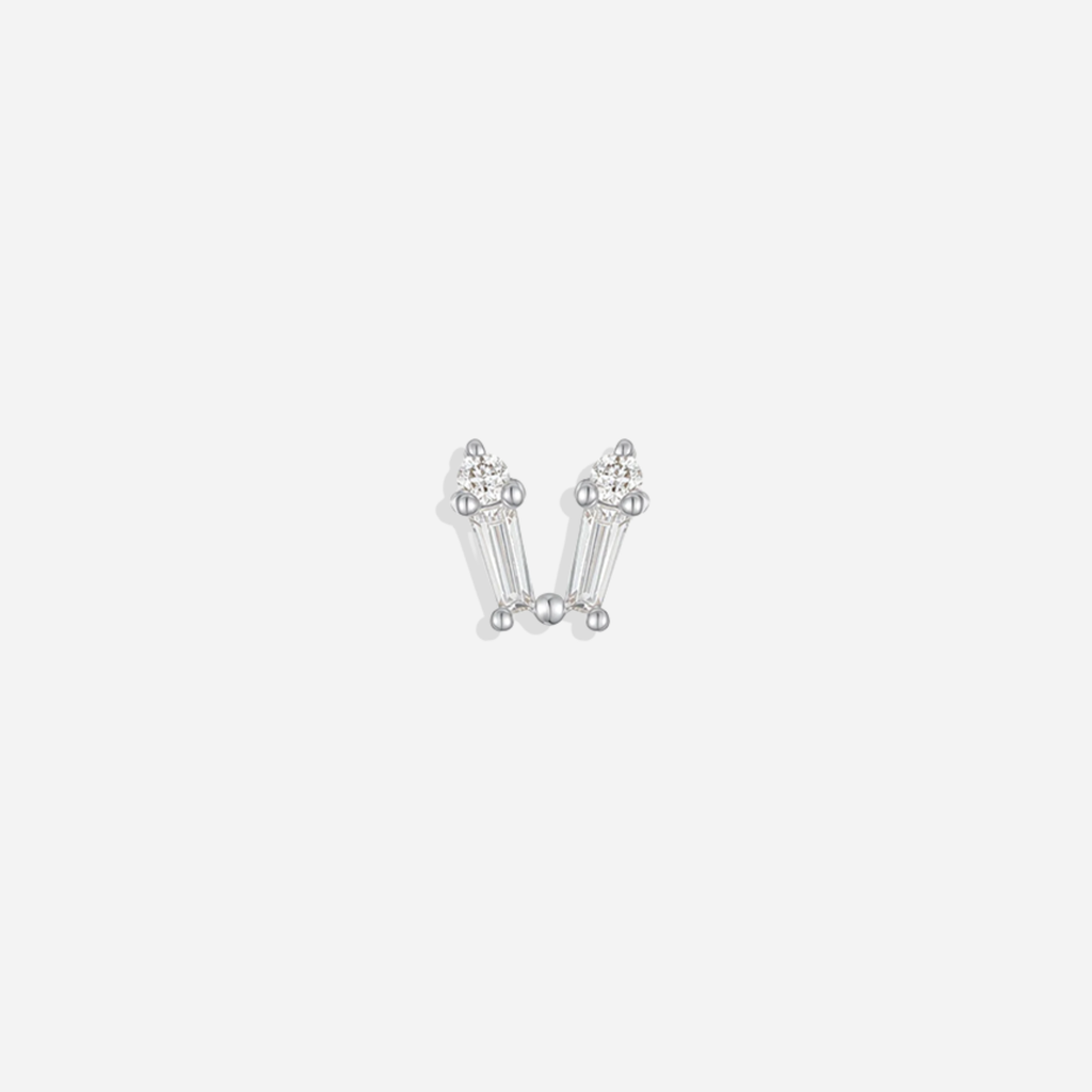 Bow Flat Back Stud