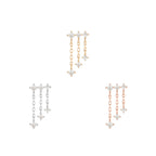 Cascade Flat Back Stud with CZ