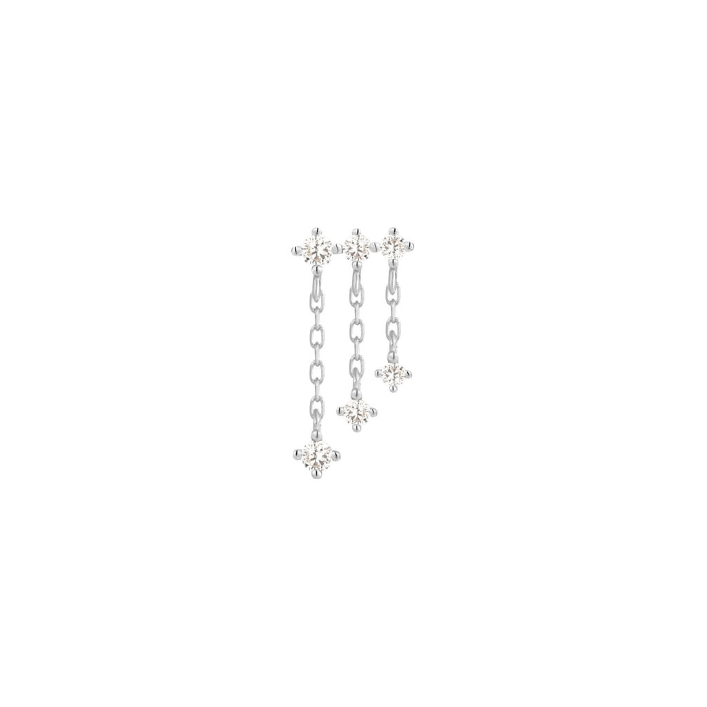 Cascade Threadless End with CZ