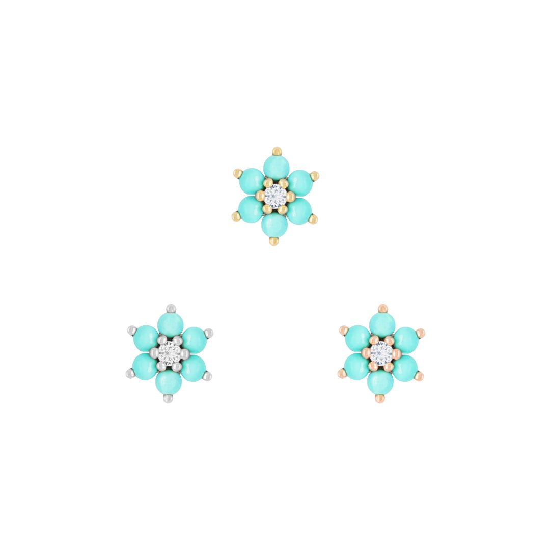Cultivate - Turquoise - Threadless End