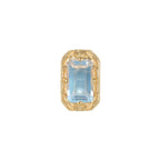 Versailles moonstone baroque-inspired threadless end in 14k gold for solo helix or flat styling