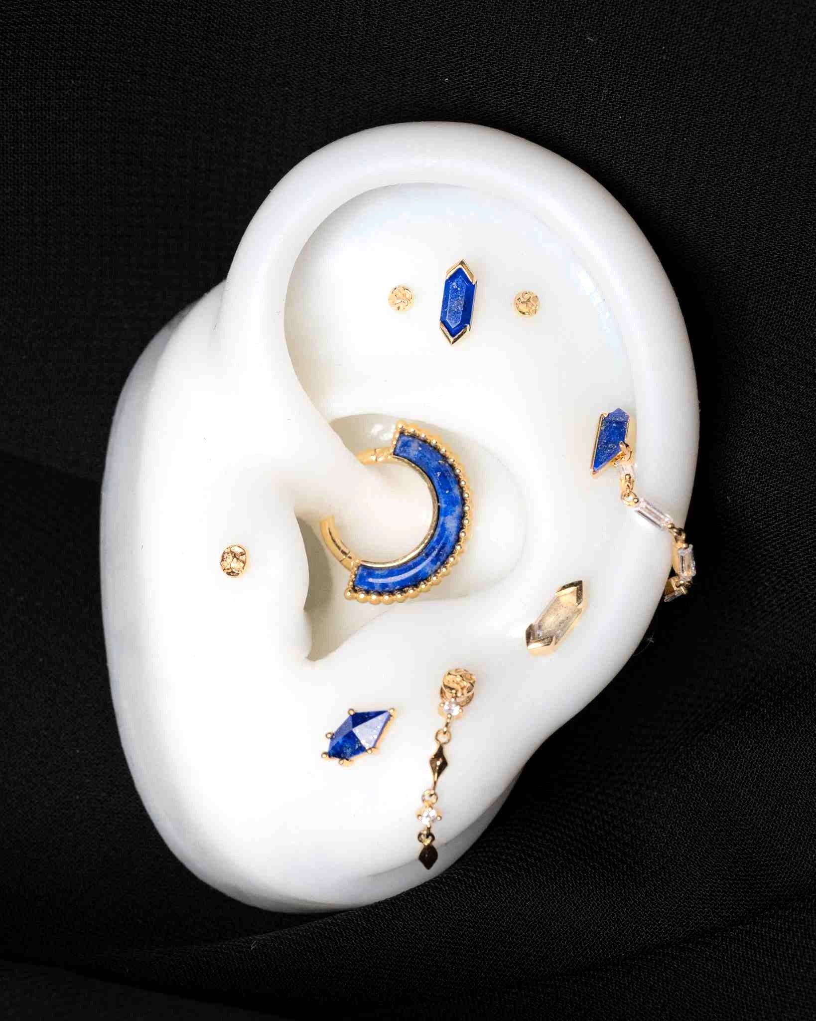 Mystic Threadless End with Lapis