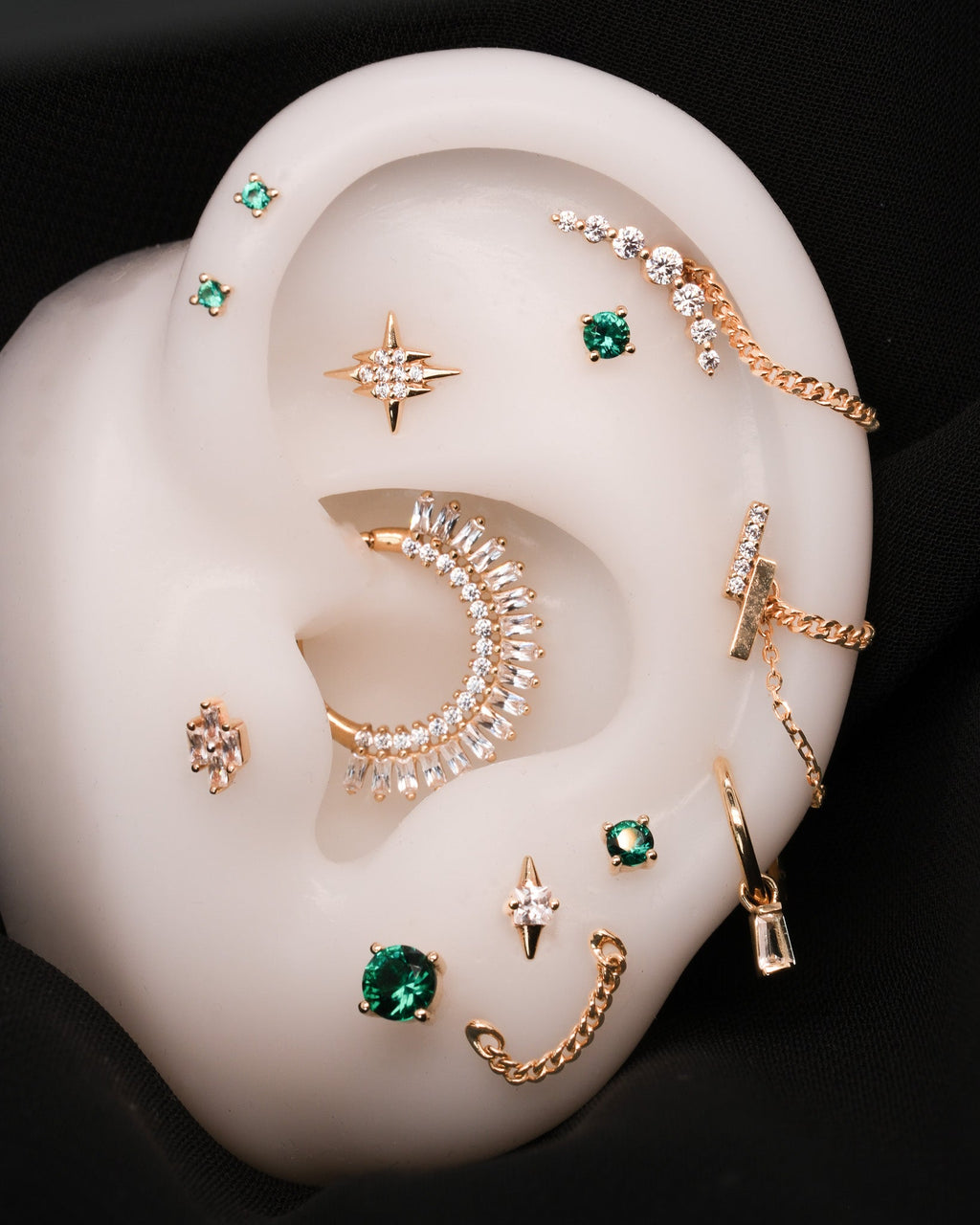 Emerald Prong (Lab Grown) - Threadless End