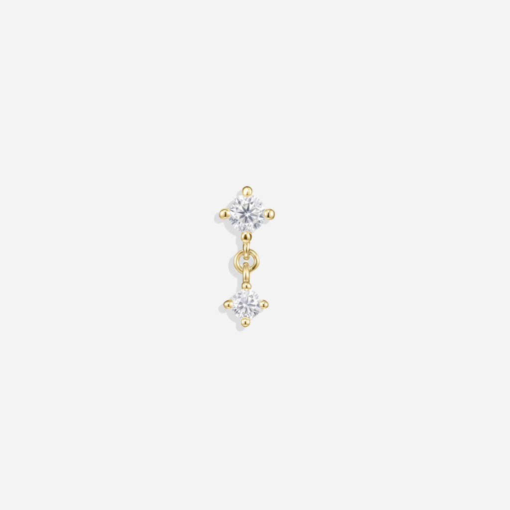 Duolet Flat Back Stud