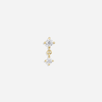 Duolet Flat Back Stud