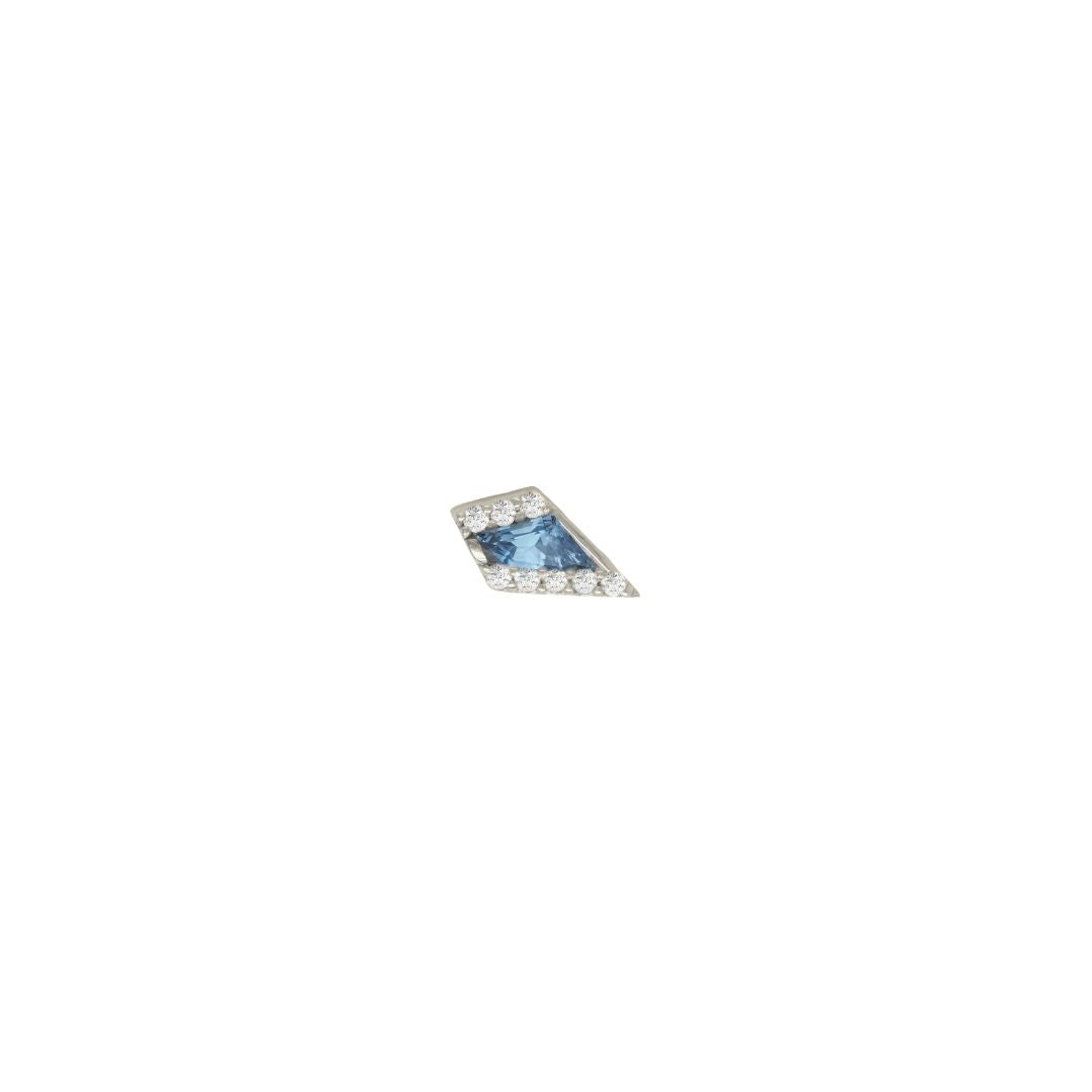 Eminence - London Blue Topaz - Threadless End
