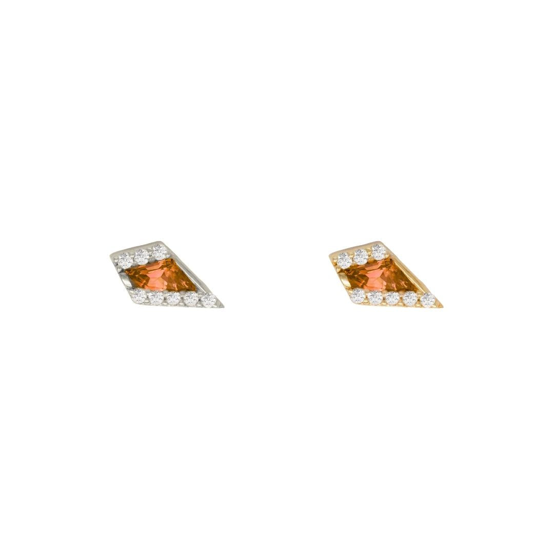 Eminence - Orange Garnet - Threadless End