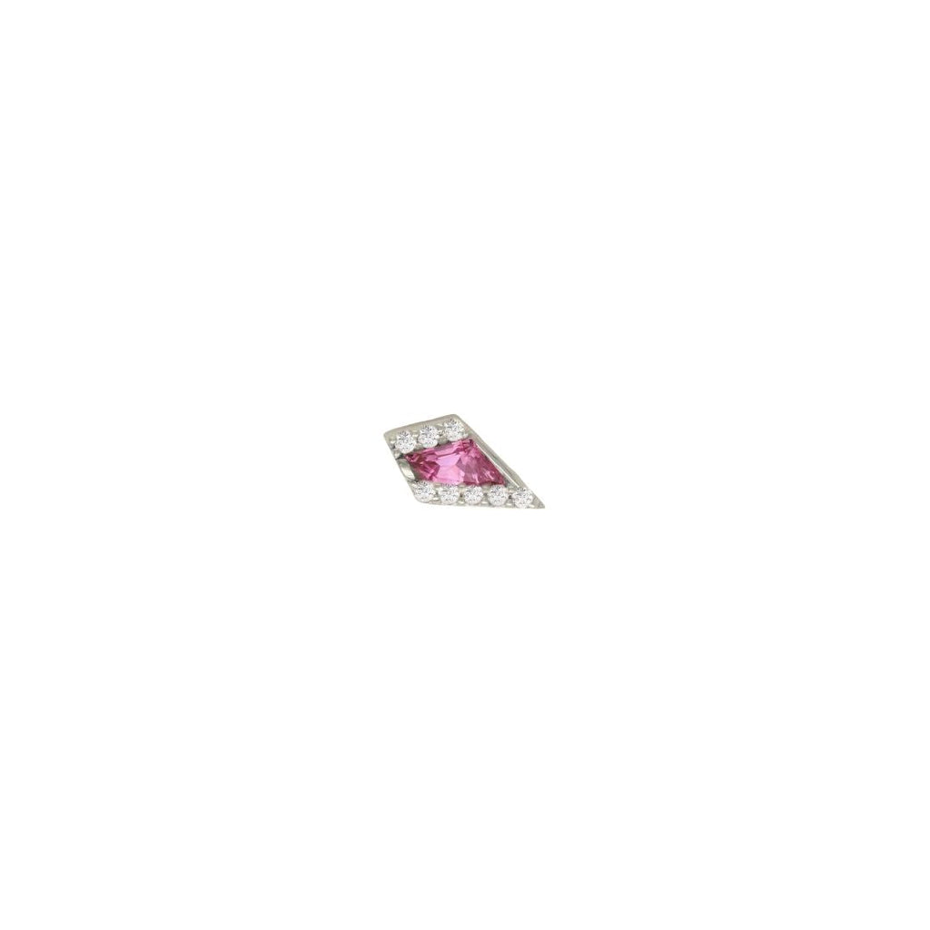 Eminence - Pink Tourmaline - Threadless End