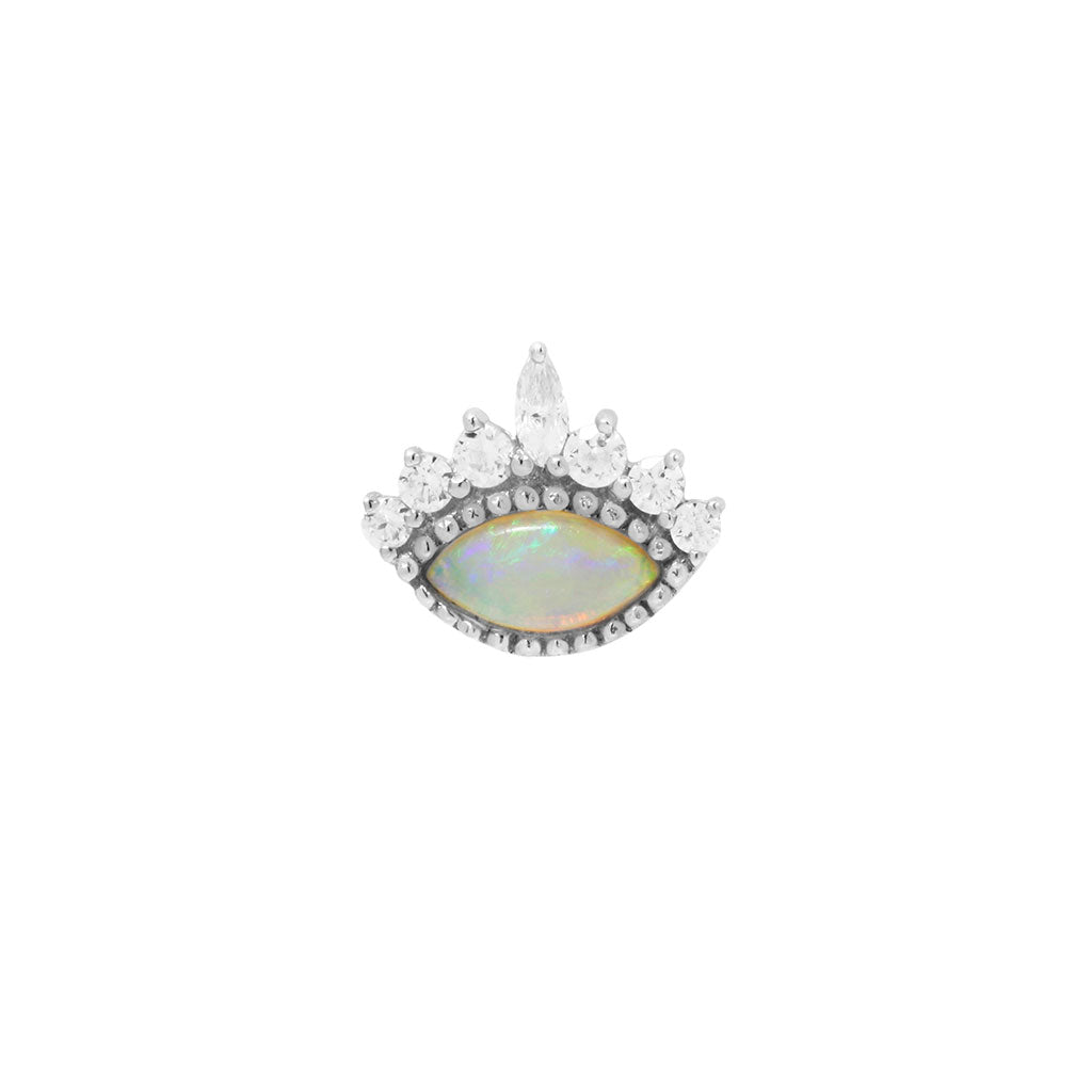 Enchant - Opal + CZ - Threadless End