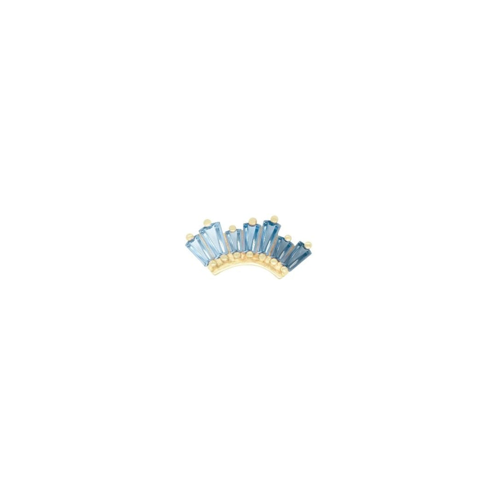 Enlighten - Blue Topaz Ombre - Threadless End