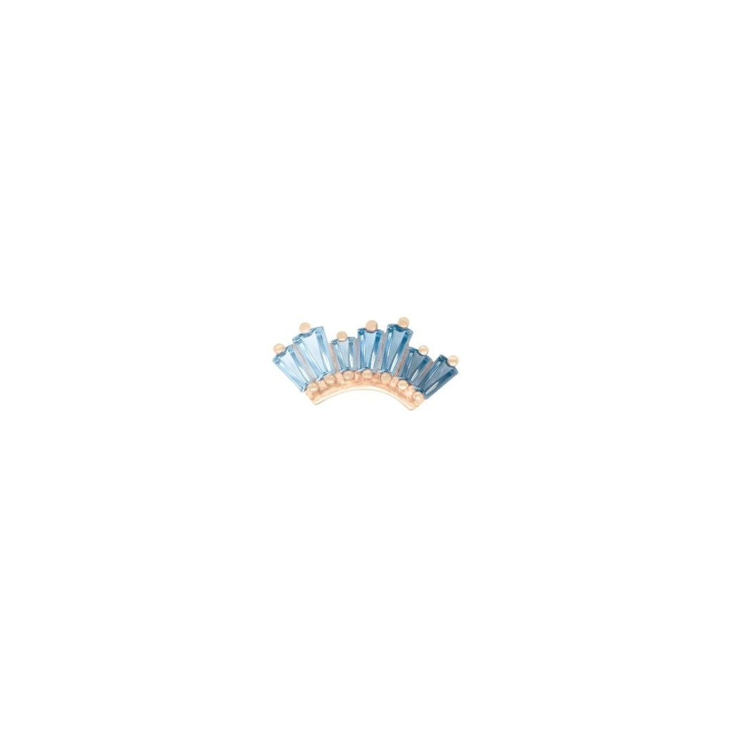 Enlighten - Blue Topaz Ombre - Threadless End