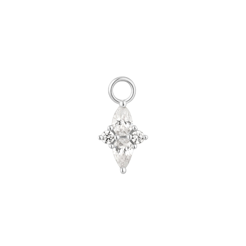Ethereal - CZ - Gold Charm