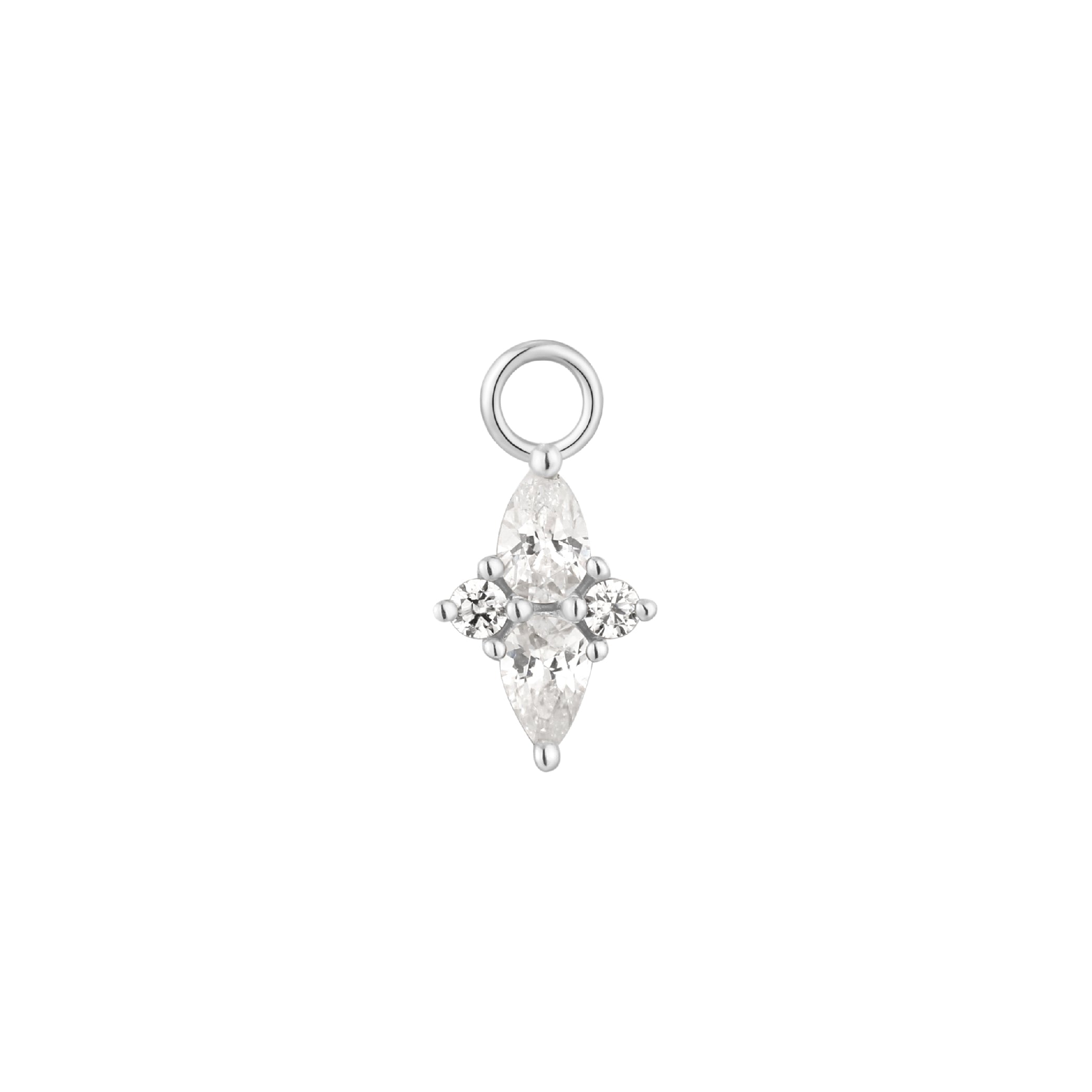 Ethereal - CZ - Gold Charm