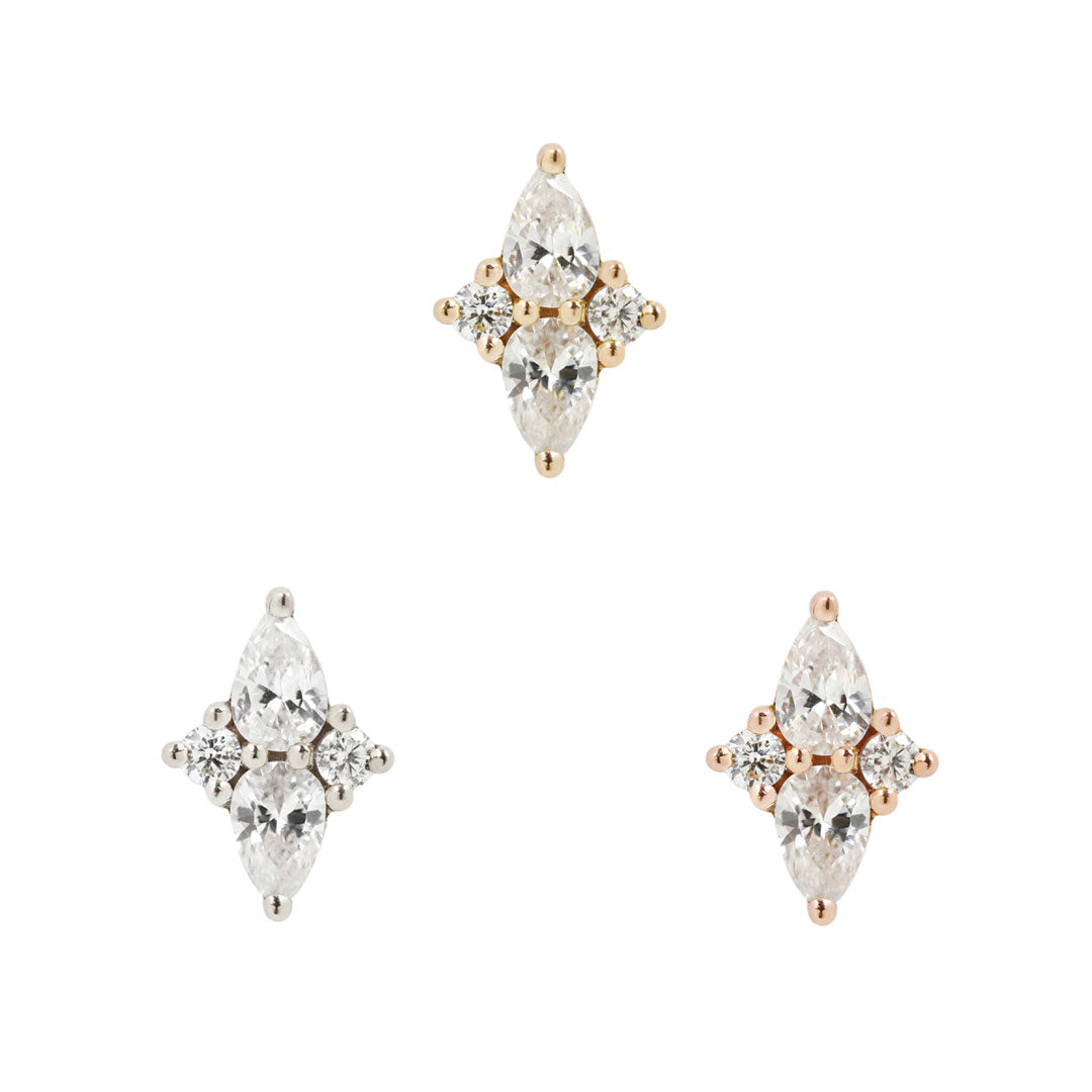 Ethereal Threadless End with CZ