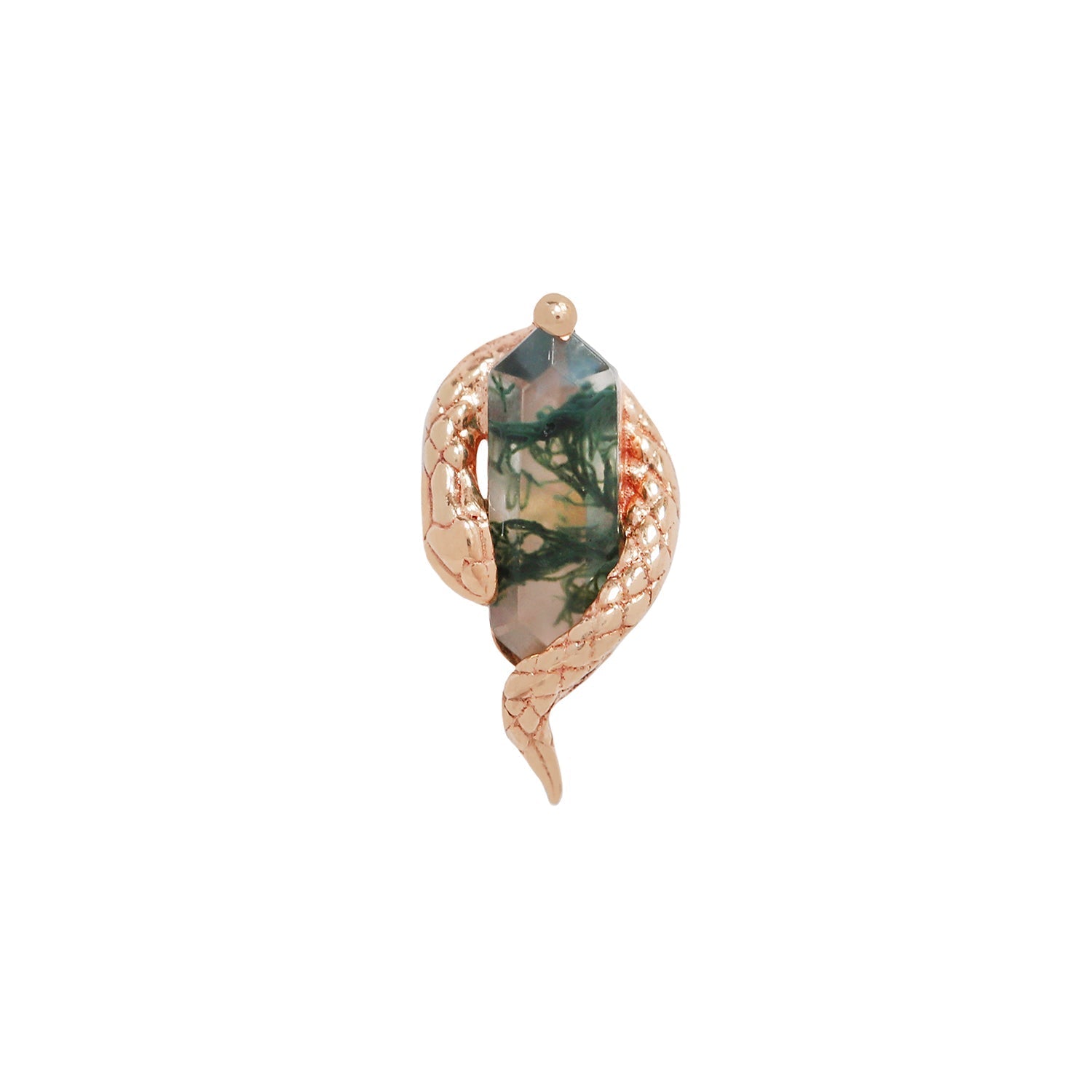 Eve Was Framed - Moss Agate - Threadless End