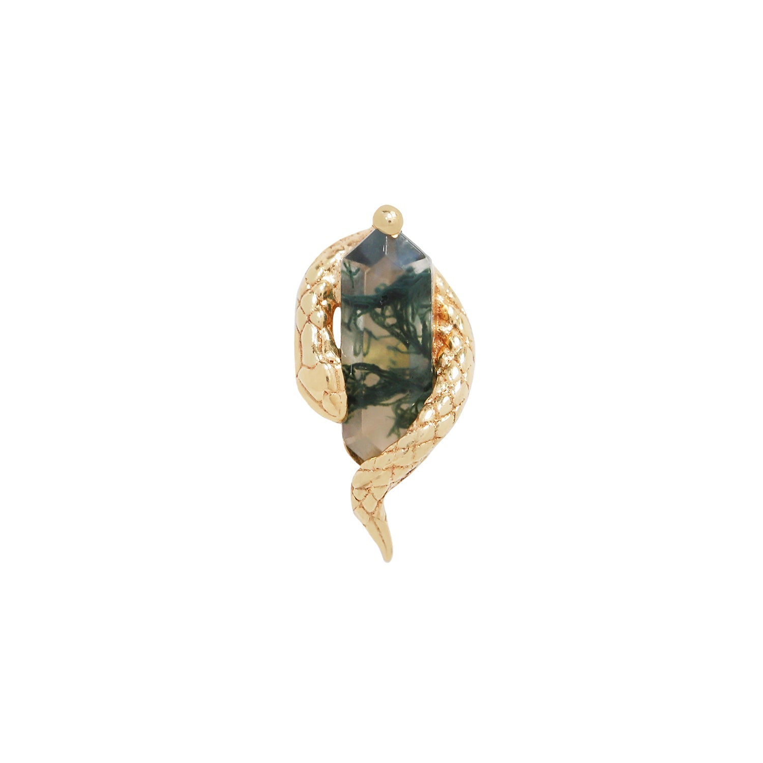 Eve Was Framed - Moss Agate - Threadless End