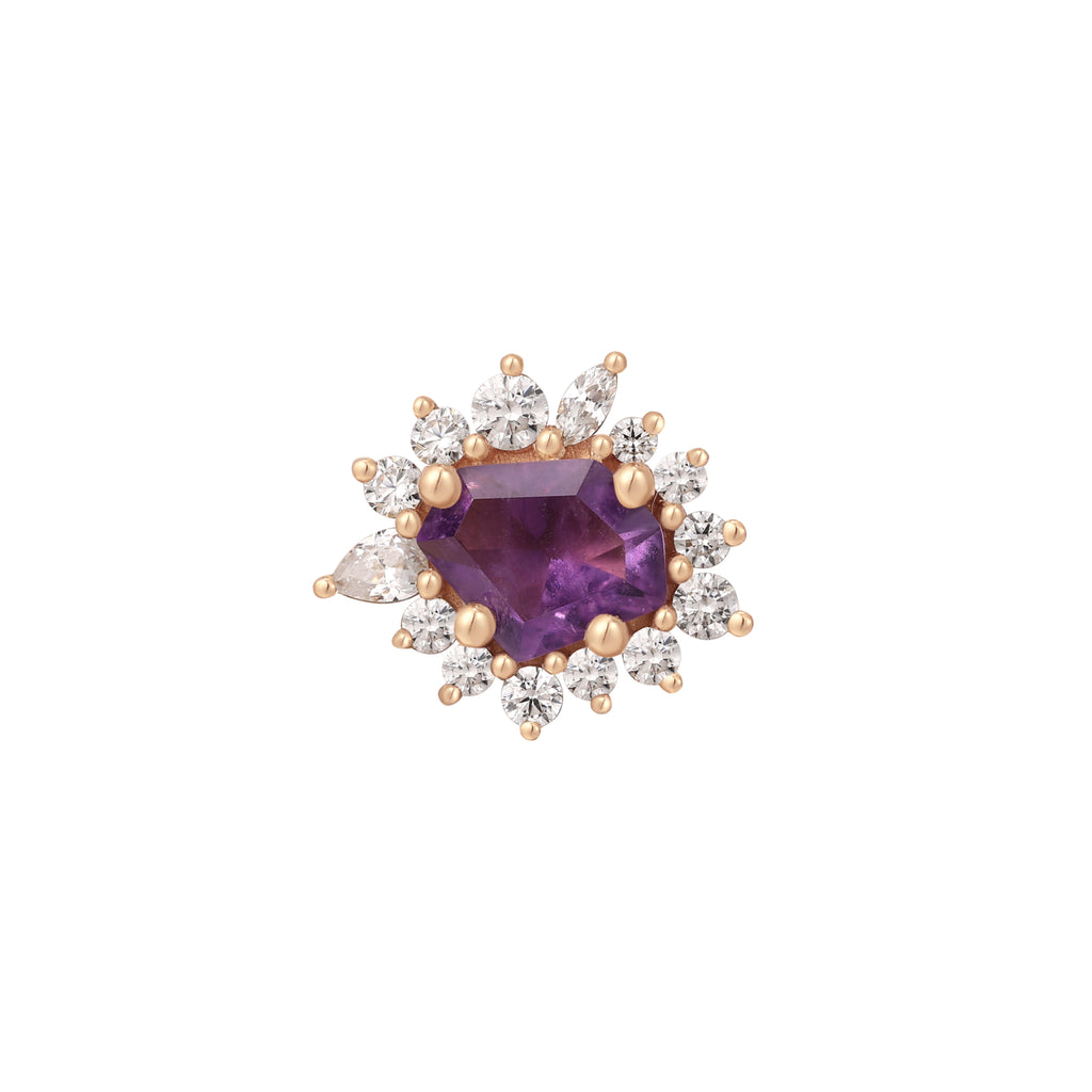 Eye Candy - Amethyst - Threadless End