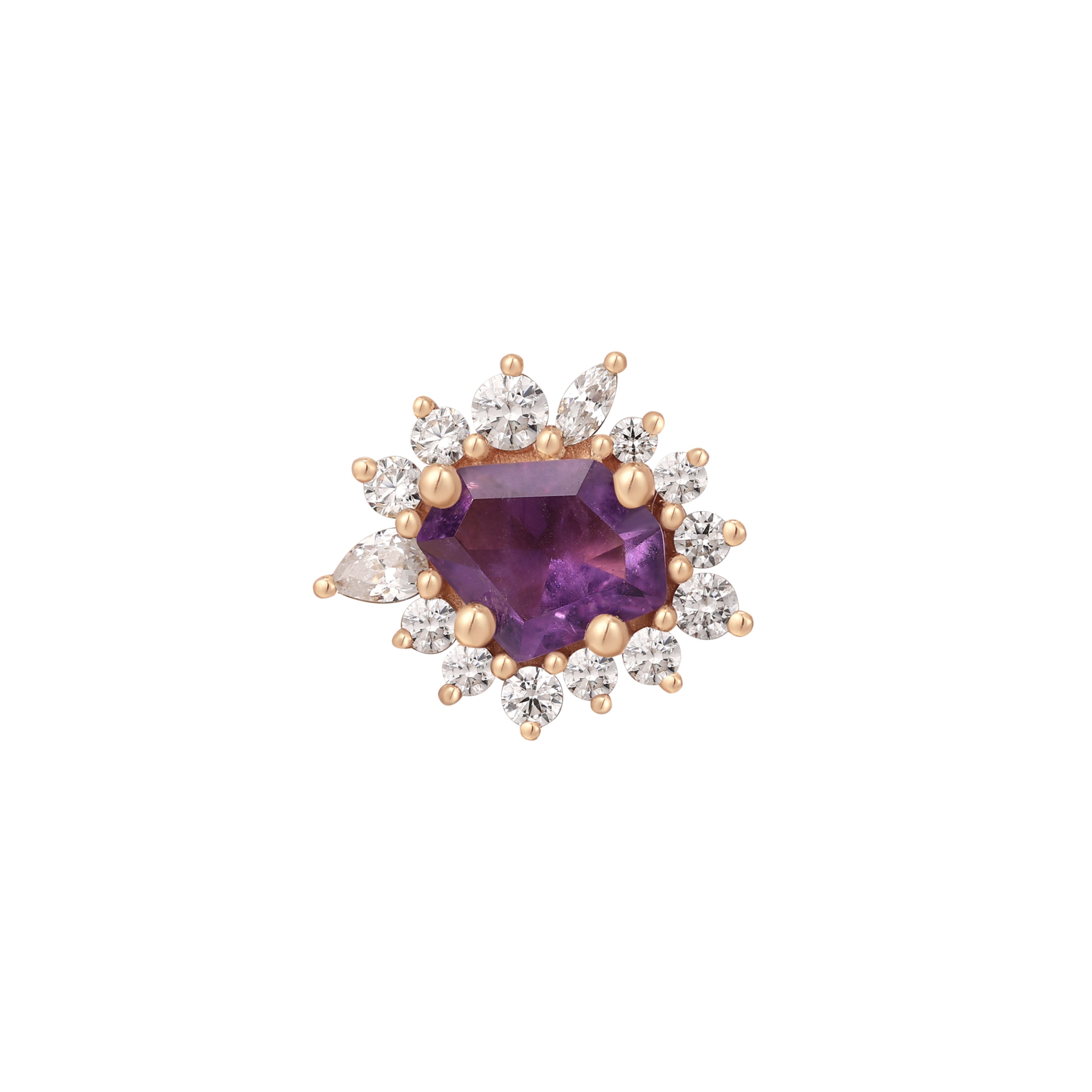 Eye Candy - Amethyst - Threadless End