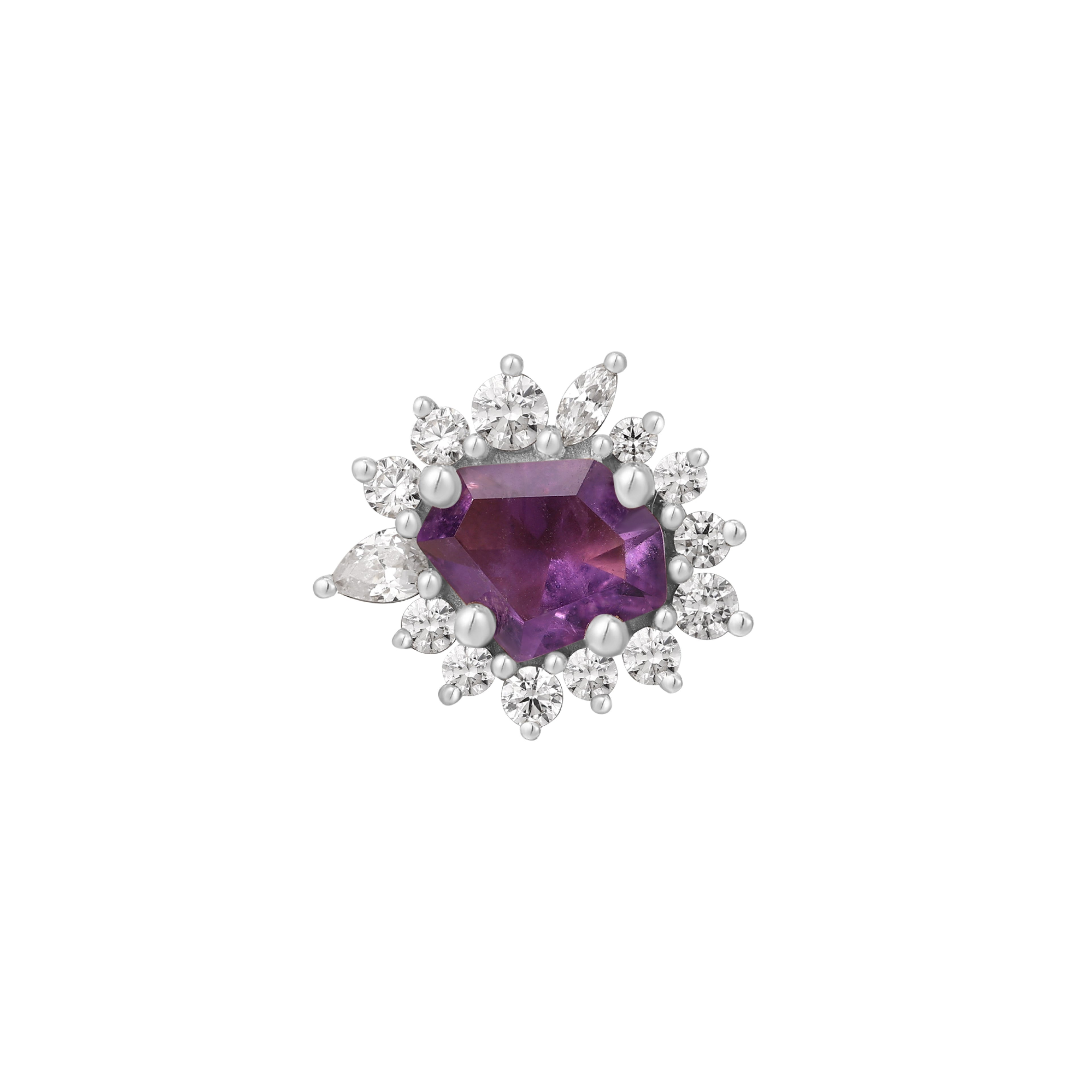 Eye Candy - Amethyst - Threadless End